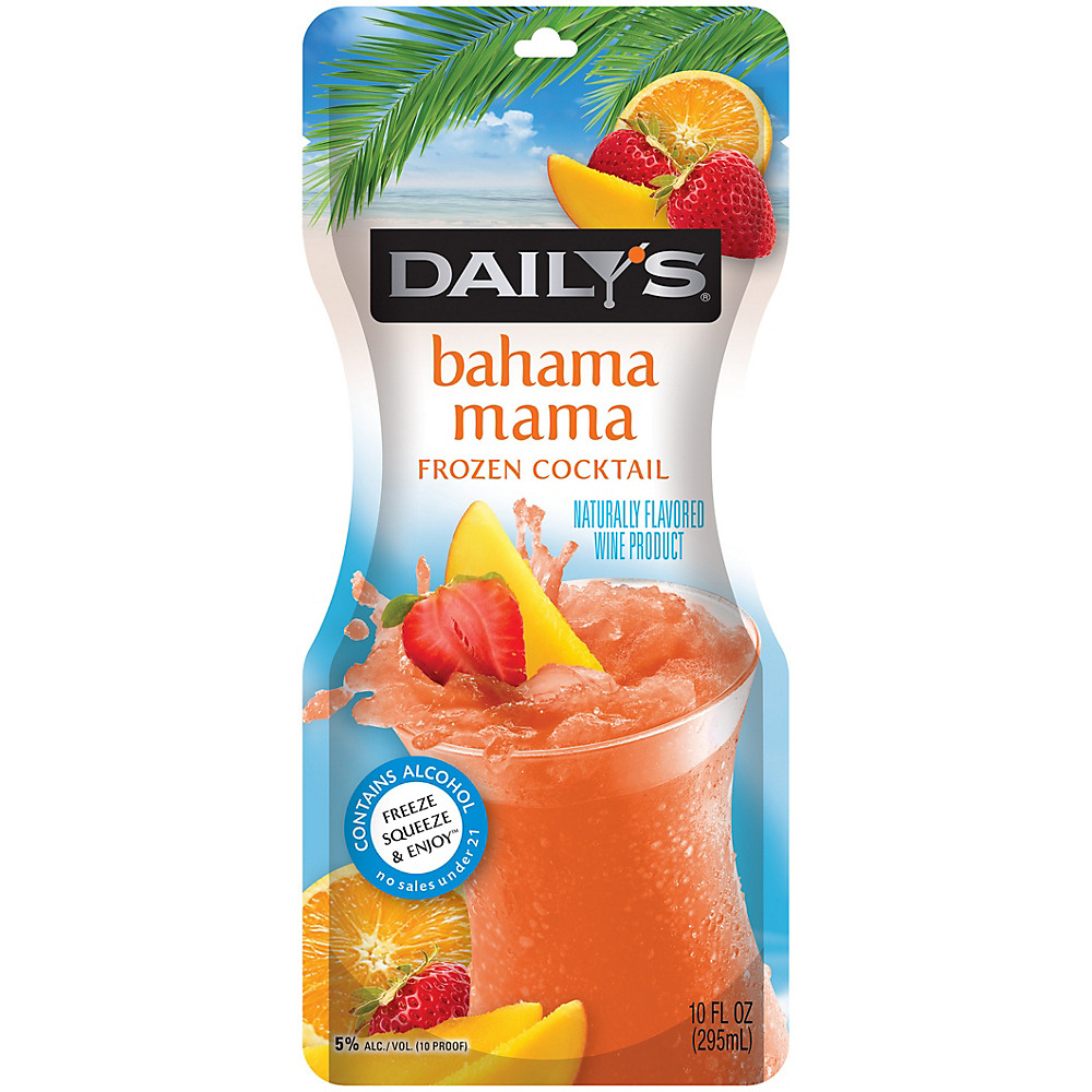 Calories in Daily's Tropical Bahama Mama Frozen Cocktail, 10 oz
