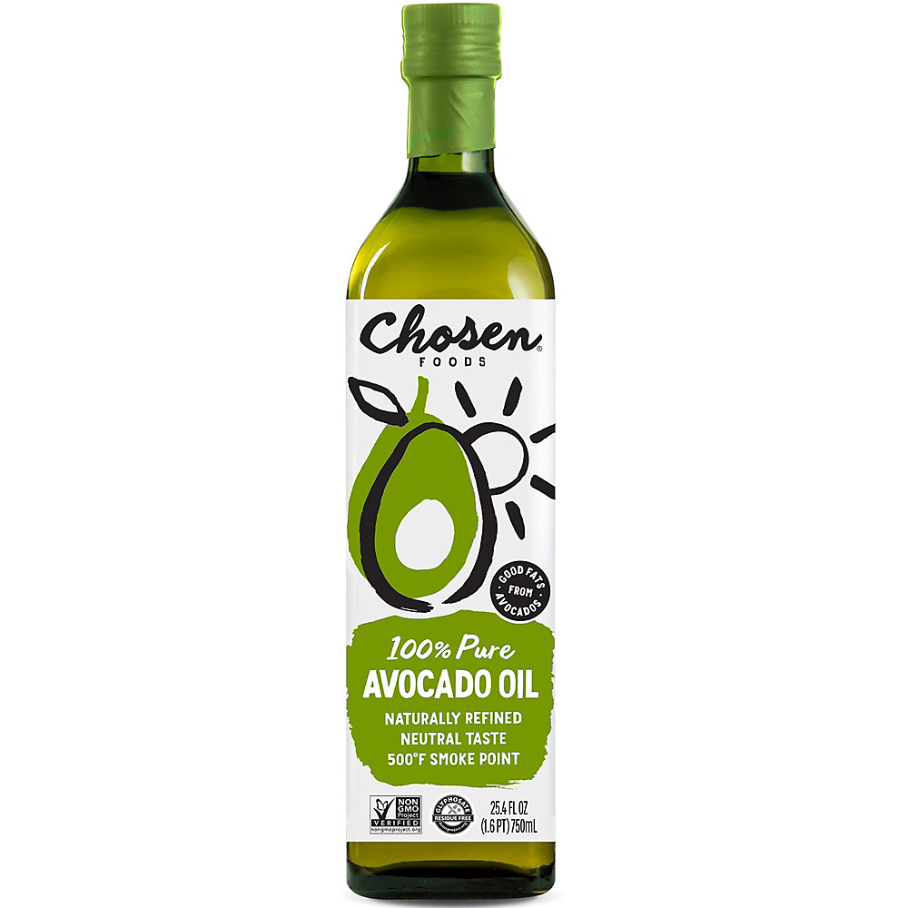 Calories in Chosen Foods 100% Pure Avocado Oil, 25.4 oz