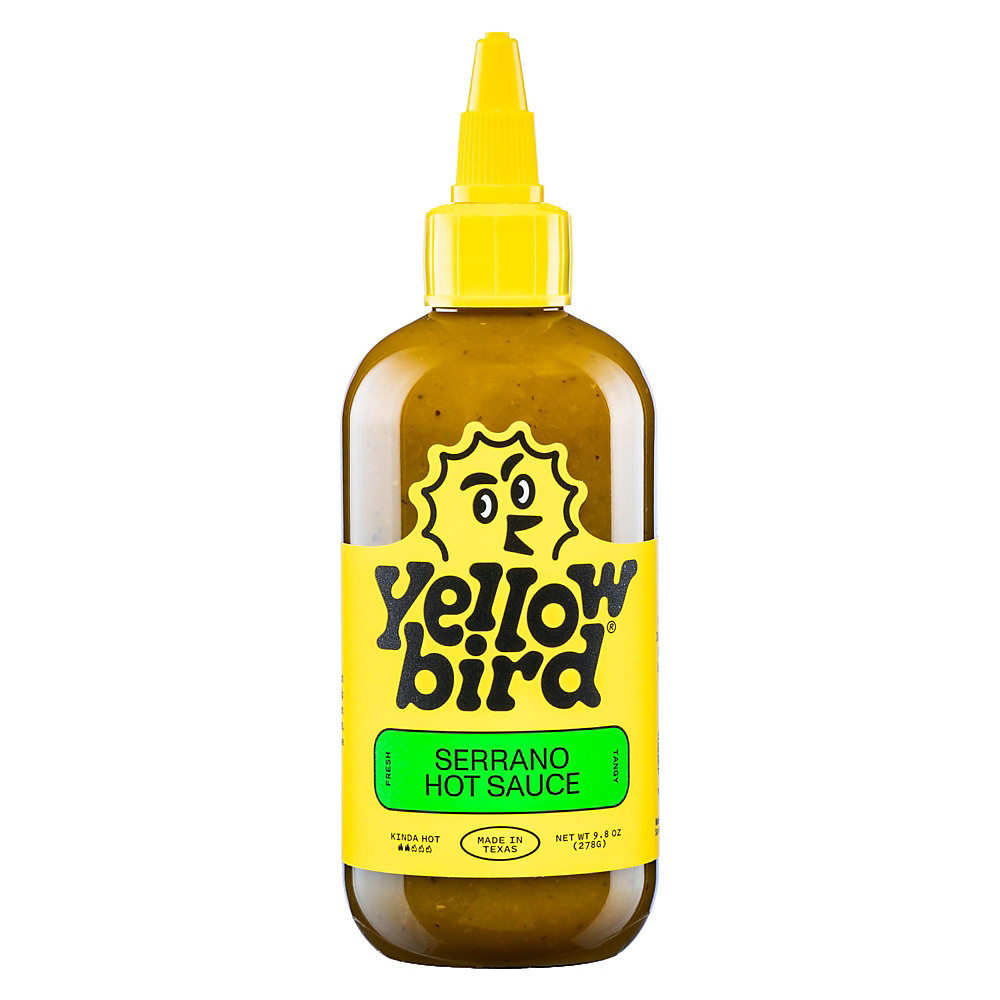 Calories in Yellowbird Sauce Serrano Condiment, 9.8 oz