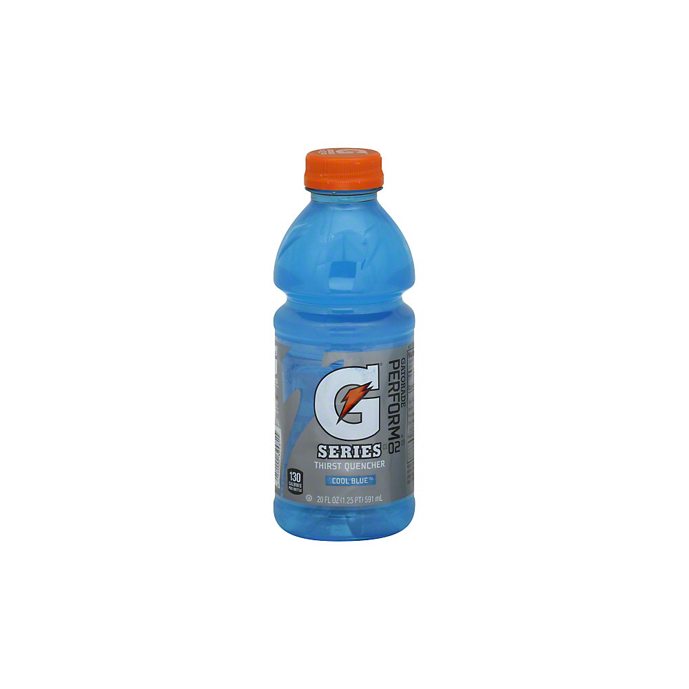 Calories in Gatorade G Series Cool Blue Thirst Quencher, 20 oz