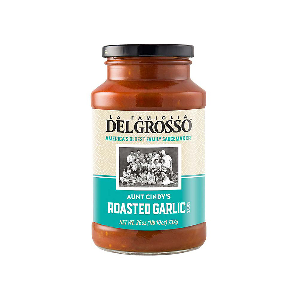 Calories in Del Grosso Aunt Cindy's Roasted Garlic Gala Pasta Sauce, 26 oz