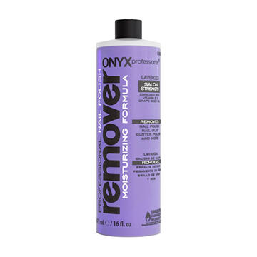 Onyx Professional Remover Moisturizing Formula Nail Polish Remover - Lavender, 16 oz