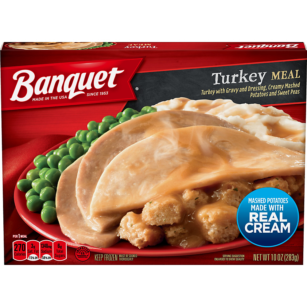 Calories in Banquet Turkey Meal, 10 oz