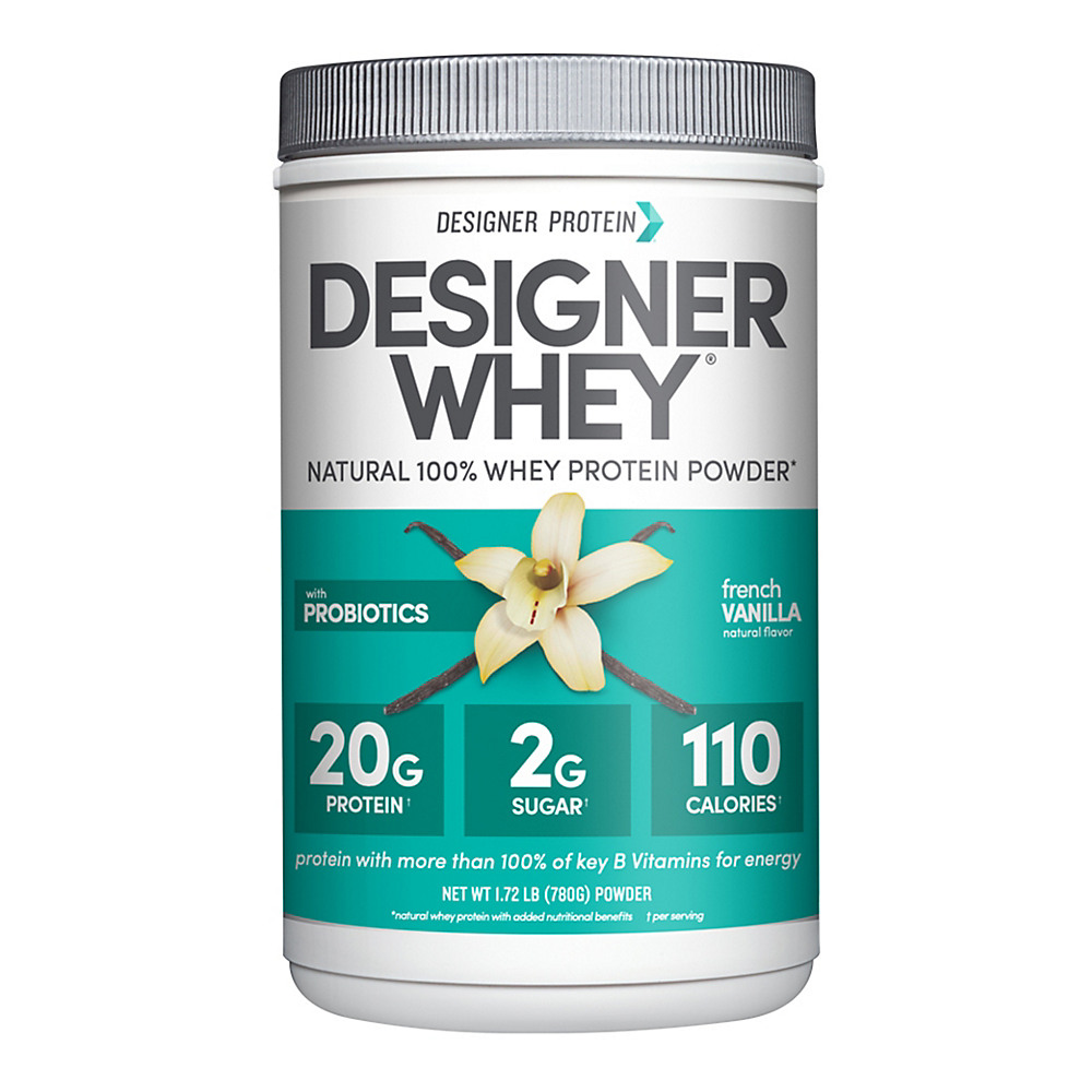 Calories in Designer Protein Designer Whey Protein Powder French Vanilla, 1.72 lb