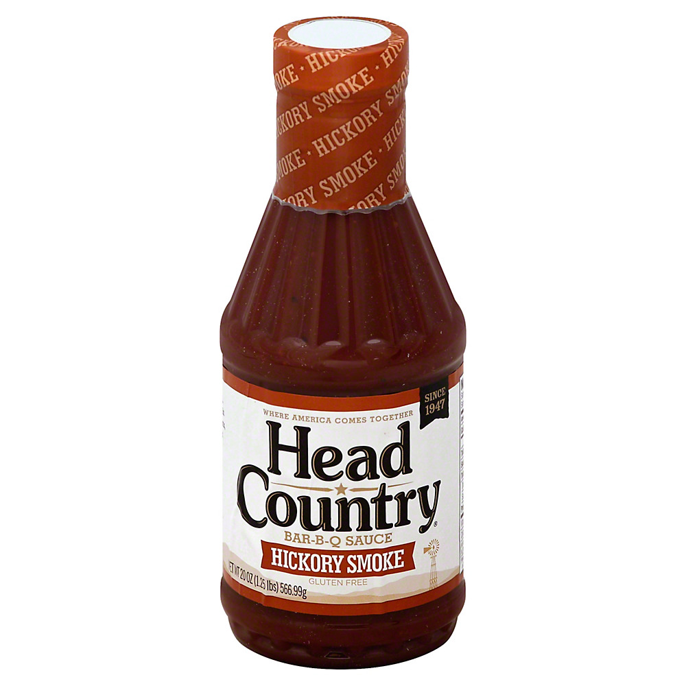 Calories in Head Country Hickory Smoke Bar-B-Q Sauce, 20 oz
