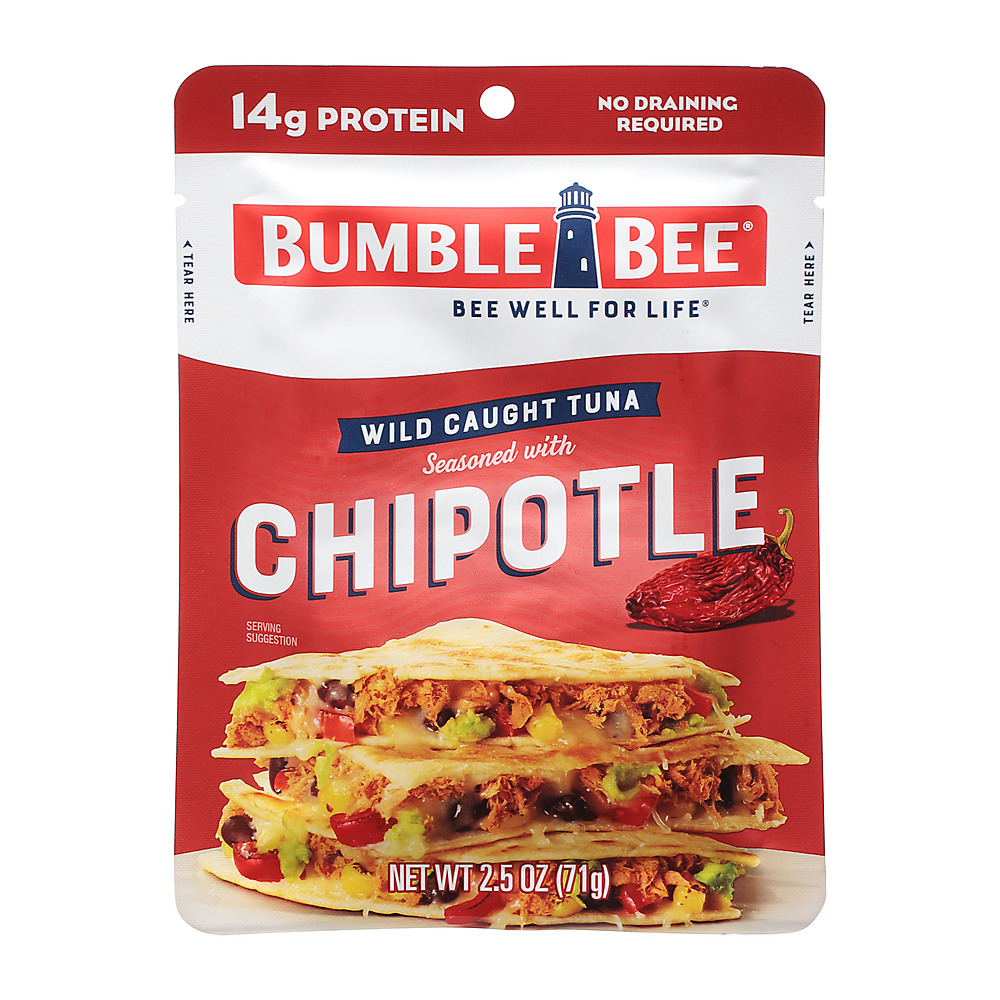 Calories in Bumble Bee Chipotle Seasoned Tuna Pouch, 2.5 oz