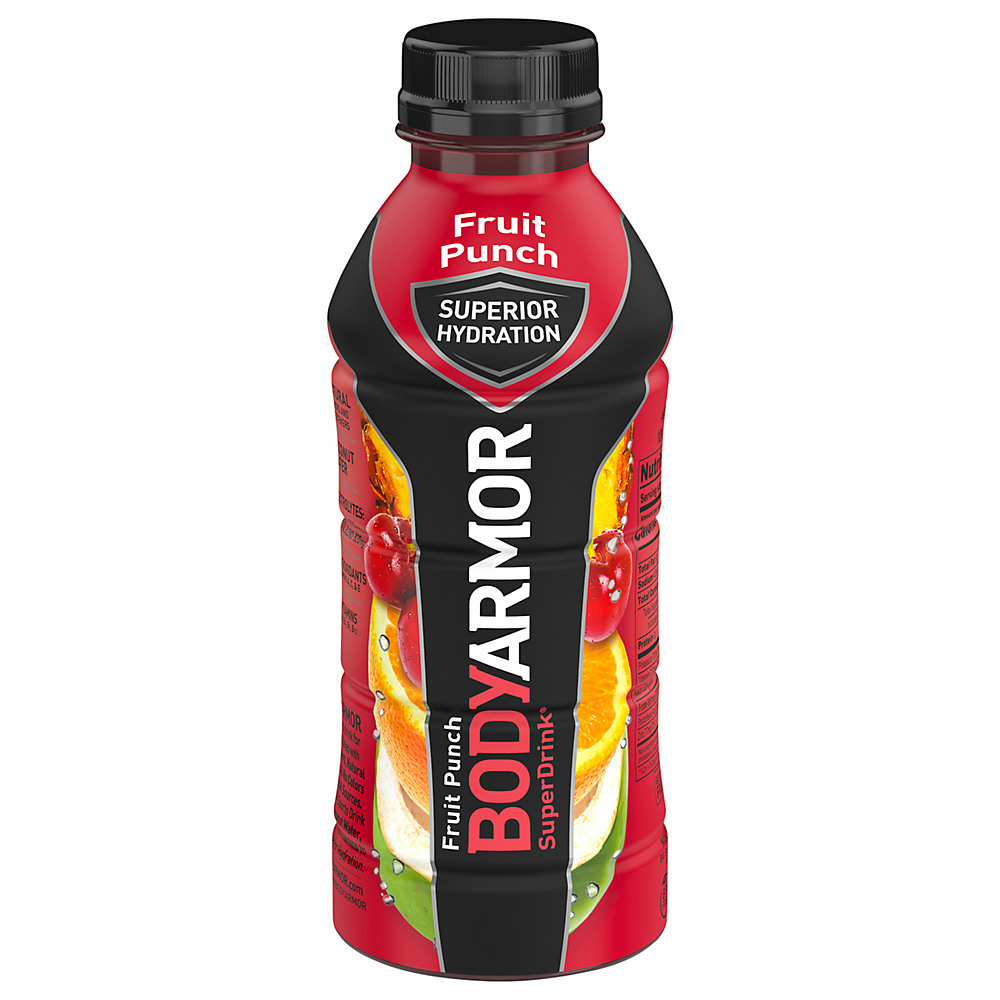 Calories in Body Armor Fruit Punch SuperDrink, 16 oz
