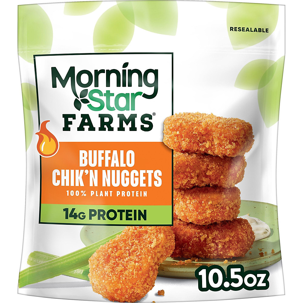 Calories in MorningStar Farms Veggie Buffalo Wings, 10.5 oz