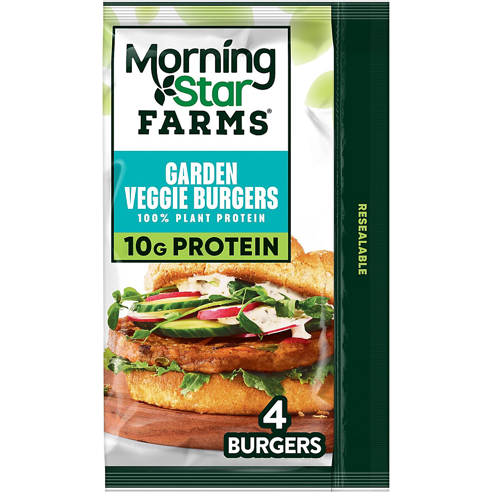 Calories in MorningStar Farms Garden Veggie Burgers, 4 ct
