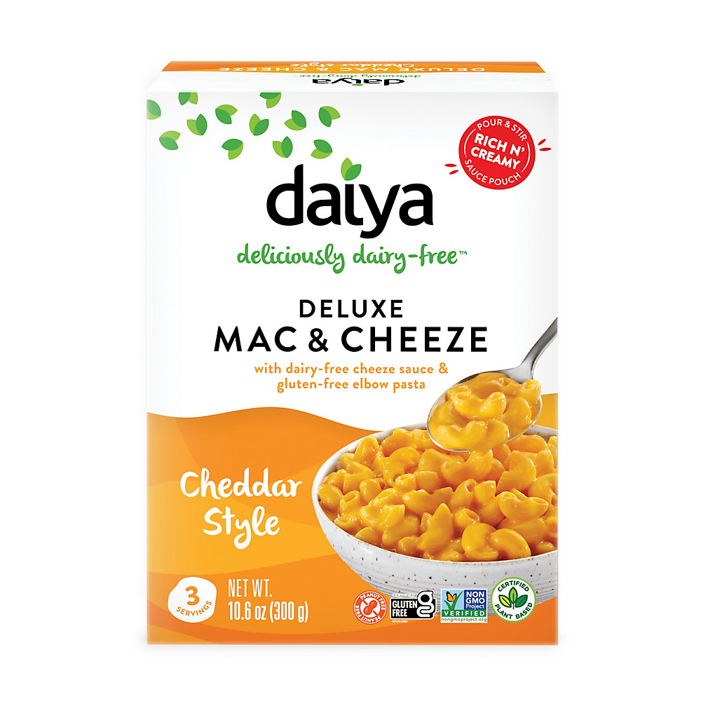 Calories in Daiya Cheezy Mac Deluxe Cheddar Style, 10.6 oz