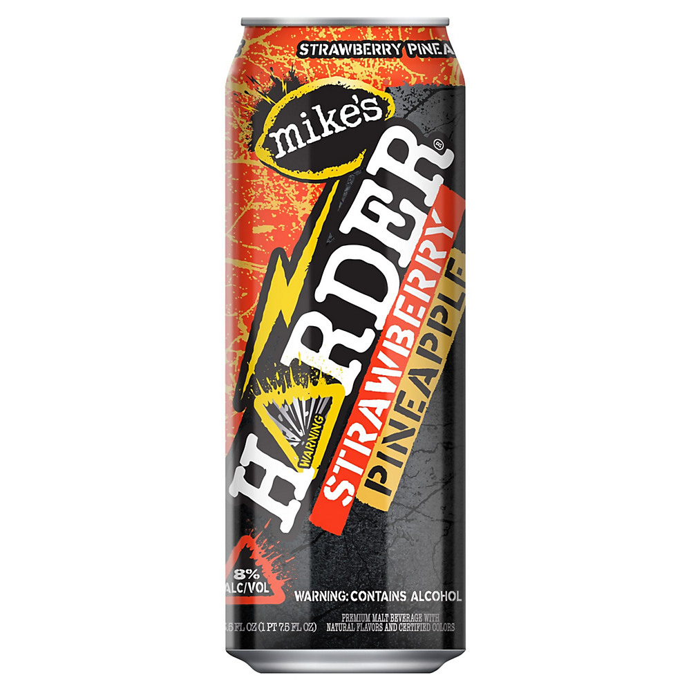 Calories in Mike's Harder Strawberry Pineapple Can, 23.5 oz