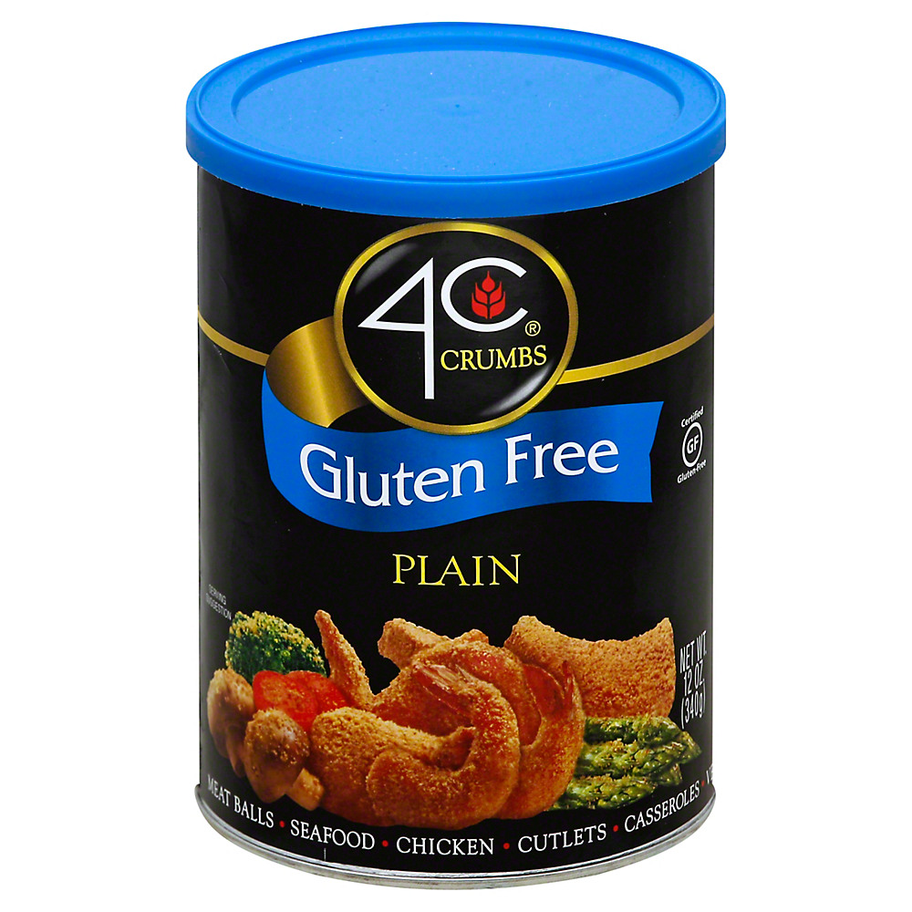 Calories in 4C Gluten-Free Plain Crumbs, 12 oz