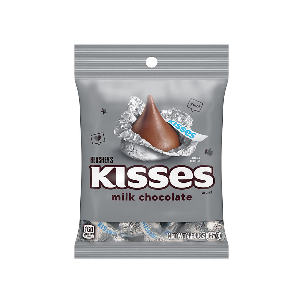 Calories in Hershey's Kisses Milk Chocolates, 5.3 oz