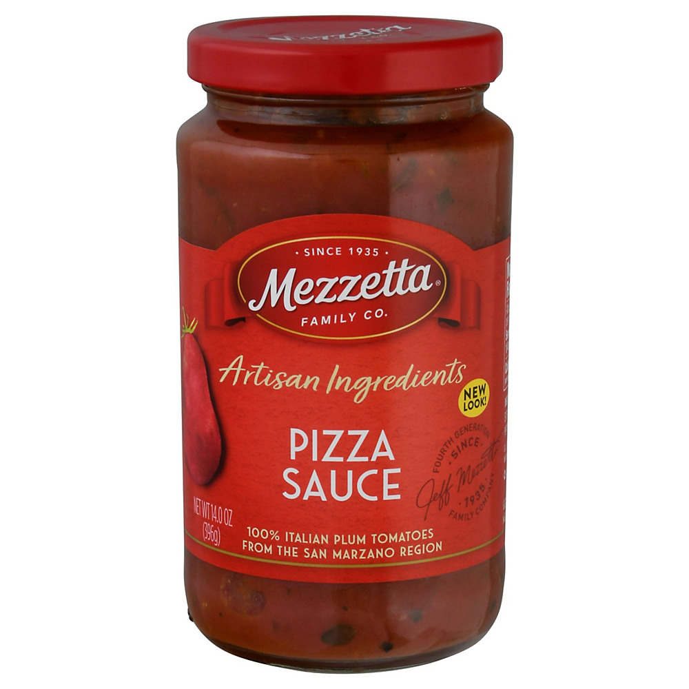Calories in Mezzetta Pizza Sauce, 14 oz