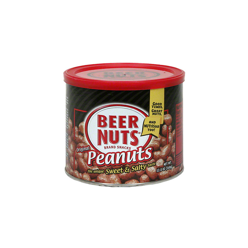 Calories in Beer Nuts Original Peanuts, 12 oz