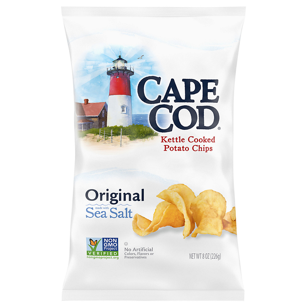 Calories in Cape Cod Kettle Cooked Original Potato Chips, 8 oz