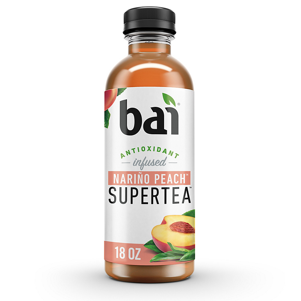 Calories in Bai Antioxidant Supertea Narino Peach Tea, 18 oz