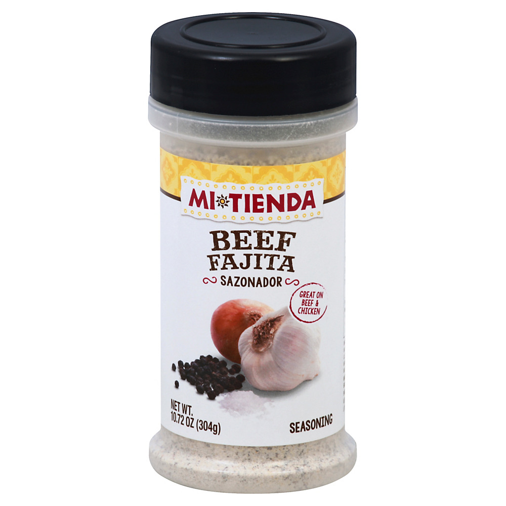 Calories in Mi Tienda Beef Fajita Seasoning, 10.72 oz