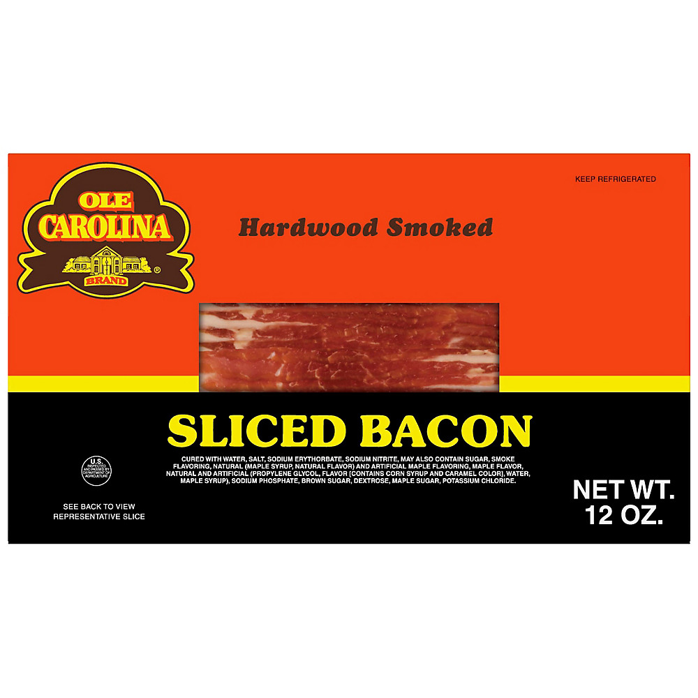 Calories in Branding Iron Hardwood Smoked Bacon, 12 oz
