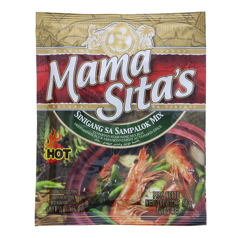 Calories in Mama Sita's Sinigang Sa Sampalok Mix, 1.76 oz