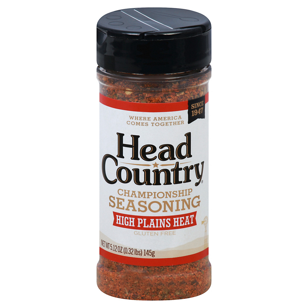 Calories in Head Country High Plains Heat Championship Seasoning, 5.12 oz