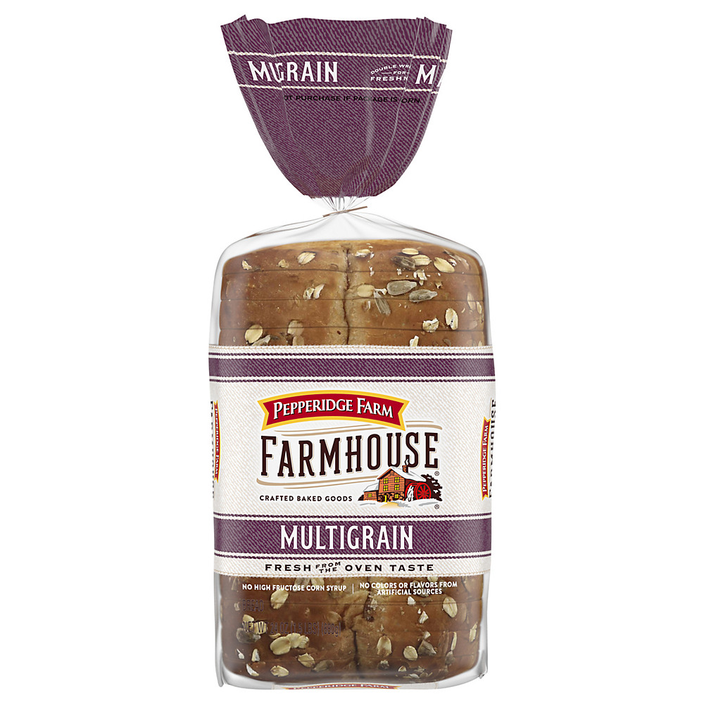 Calories in Pepperidge Farm Farmhouse Multigrain Bread, 24 oz