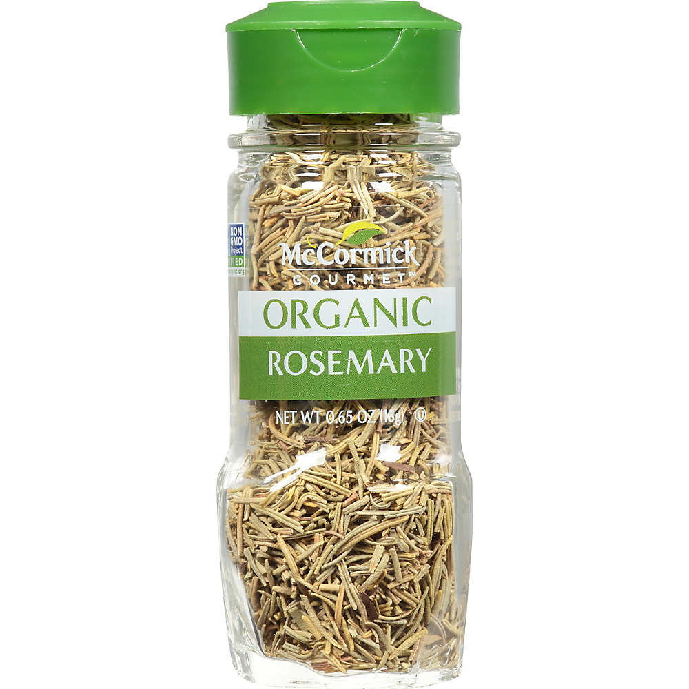 Calories in McCormick Organic Rosemary Leaves, 0.65 oz