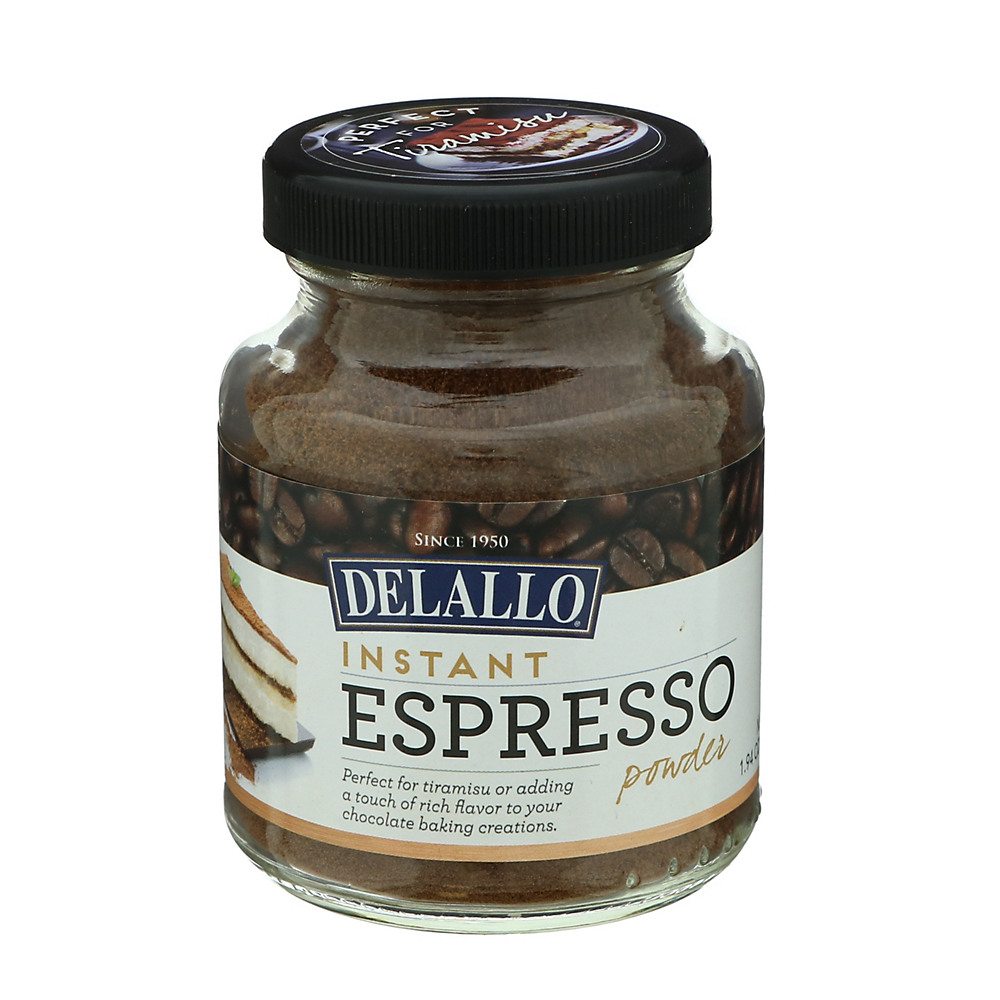 Calories in DeLallo Instant Espresso Powder, 1.94 oz
