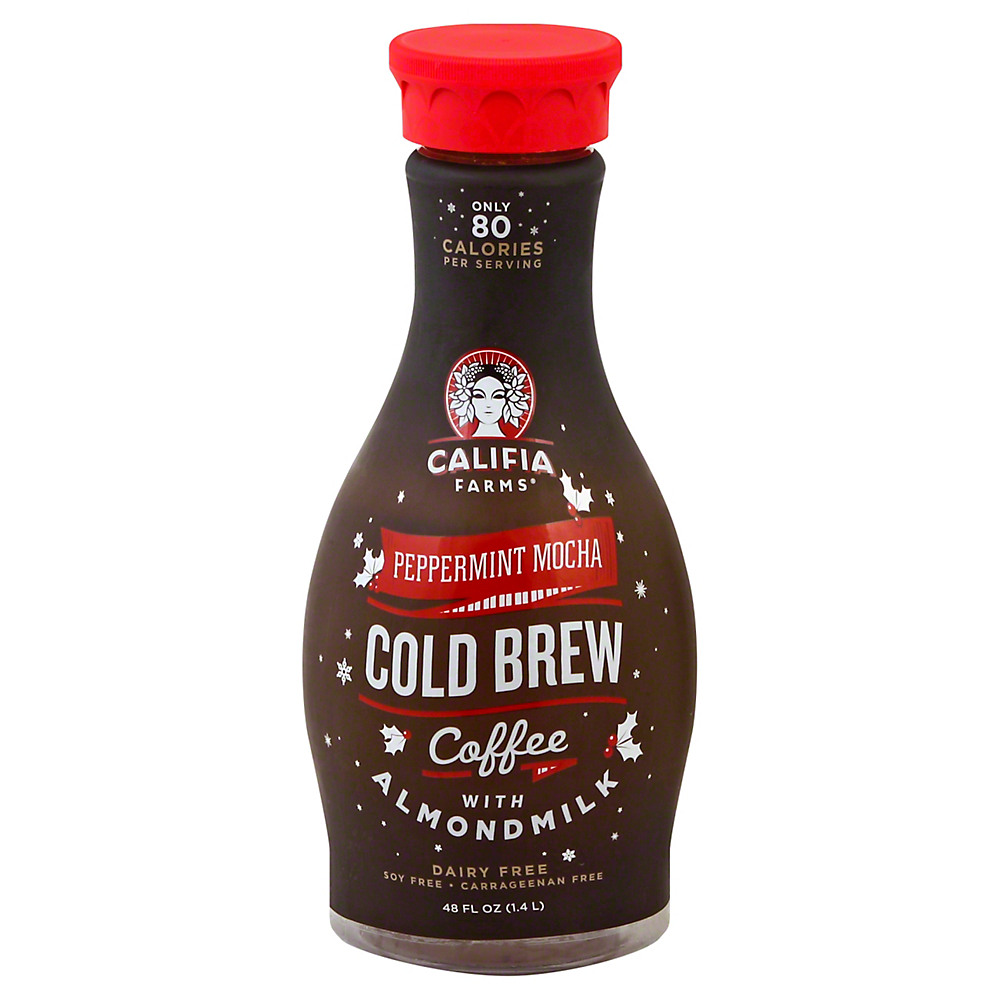 Calories in Califia Farms Peppermint Mocha Cold Brew Coffee, 48 oz