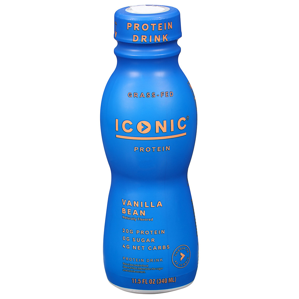 Calories in Iconic Protein Drink Vanilla Bean, 11.5 oz