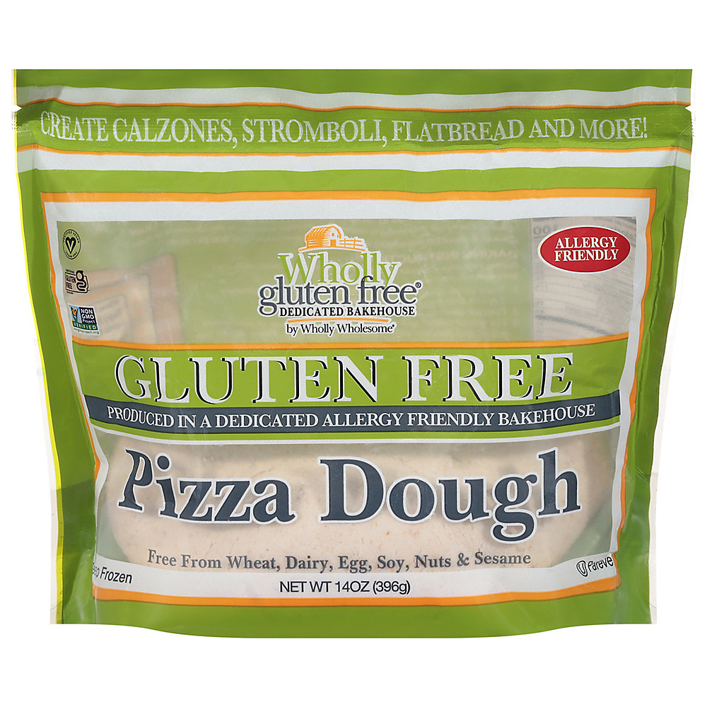 Calories in Wholly Wholesome Gluten Free Pizza Dough, 14 oz