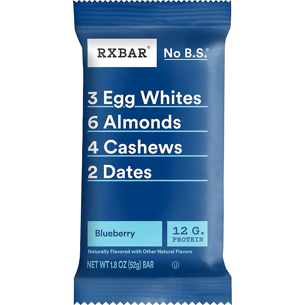 Calories in RXBar Blueberry Protein Bar, 1.83 oz