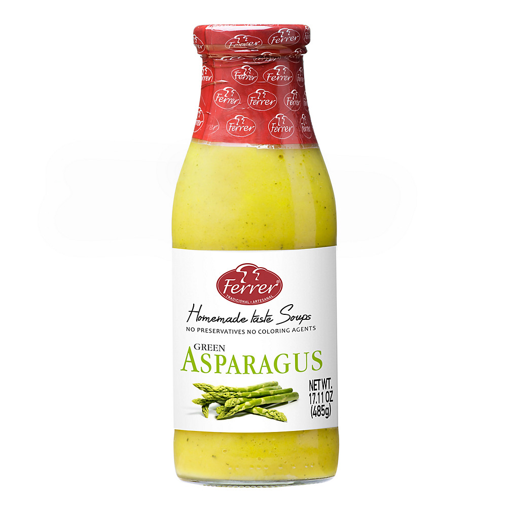 Calories in Ferrer Green Asparagus Soup with Olive Oil, 16.3 oz