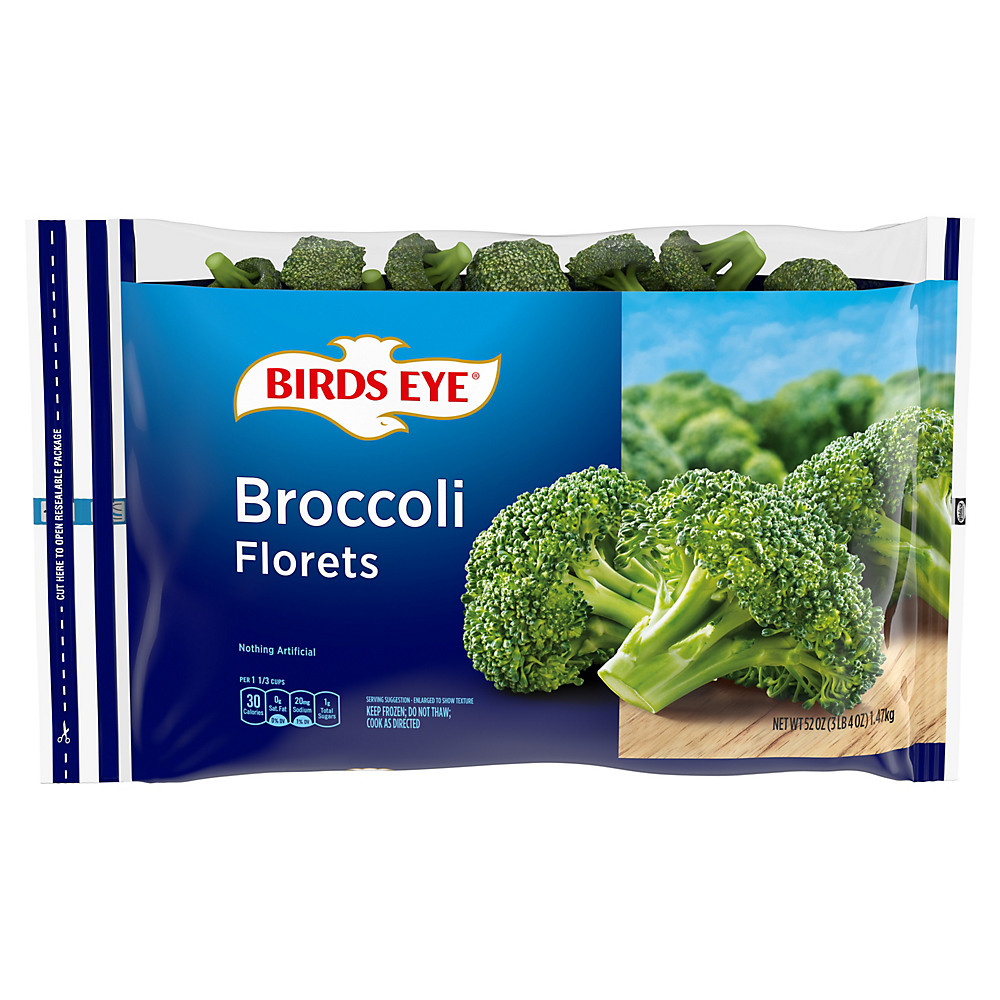 Calories in Birds Eye Broccoli Florets, 52 oz