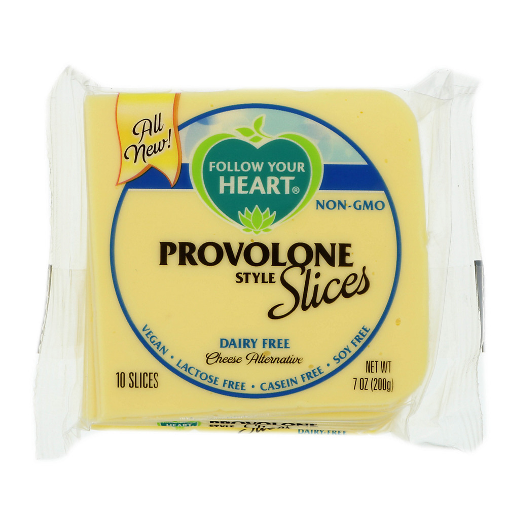 Calories in Follow Your Heart Provolone Style Cheese Slices, 7 oz