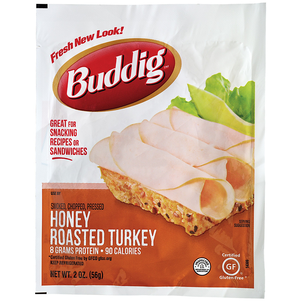 Calories in Buddig Original Honey Roasted Turkey, 2 oz