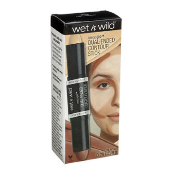 Wet n Wild Megaglo Dual Ended Contour Stick Light Medium, 0.28 oz