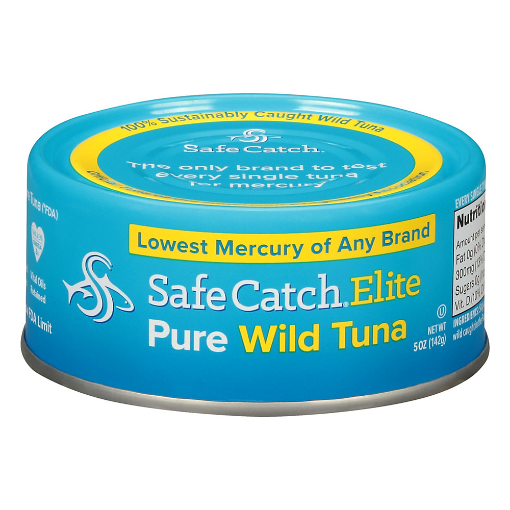 Calories in Safe Catch Elite Solid Wild Tuna, 5 oz