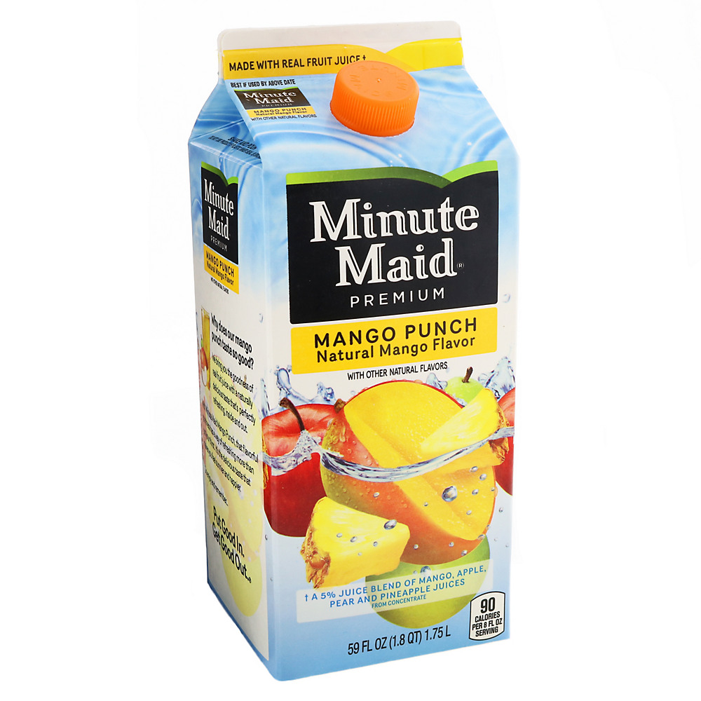 Calories in Minute Maid Mango Punch, 59 oz