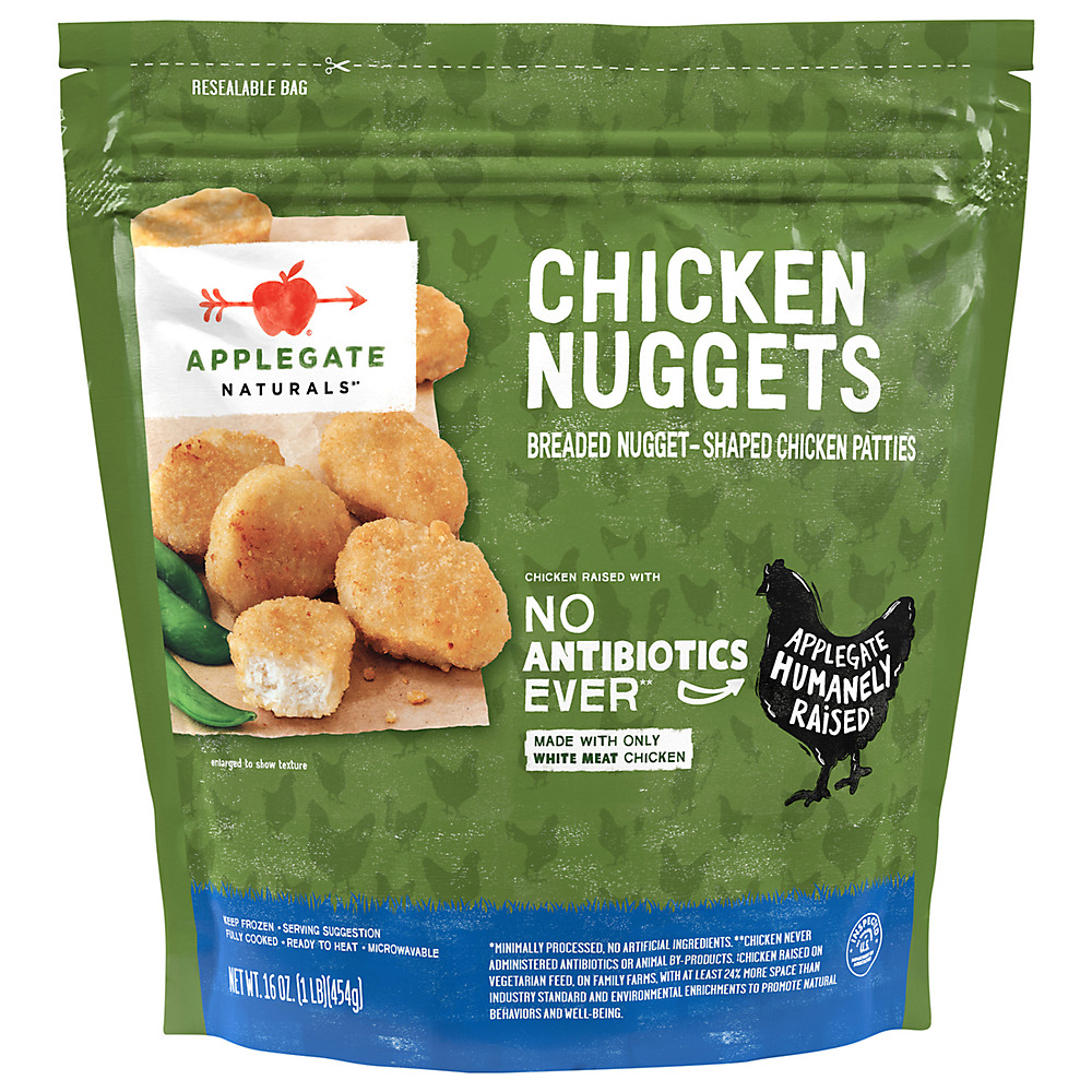 Calories in Applegate Naturals Chicken Nuggets Family Size , 16 oz
