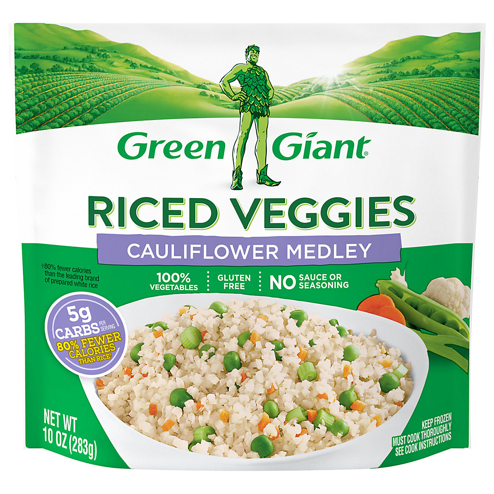 Calories in Green Giant Cauliflower Medley Riced Veggies, 10 oz