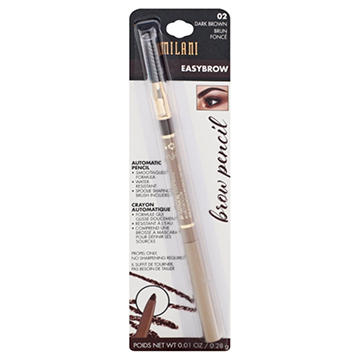 Milani Easy Brow Automatic Pencil Dark Brown, .01 oz