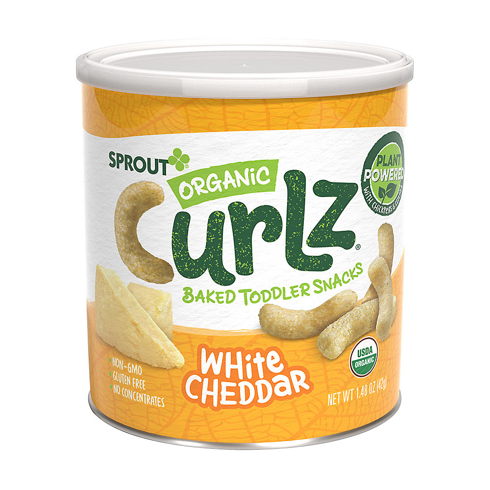 Calories in Sprout Toddler Curlz White Cheddar, 1.48 oz