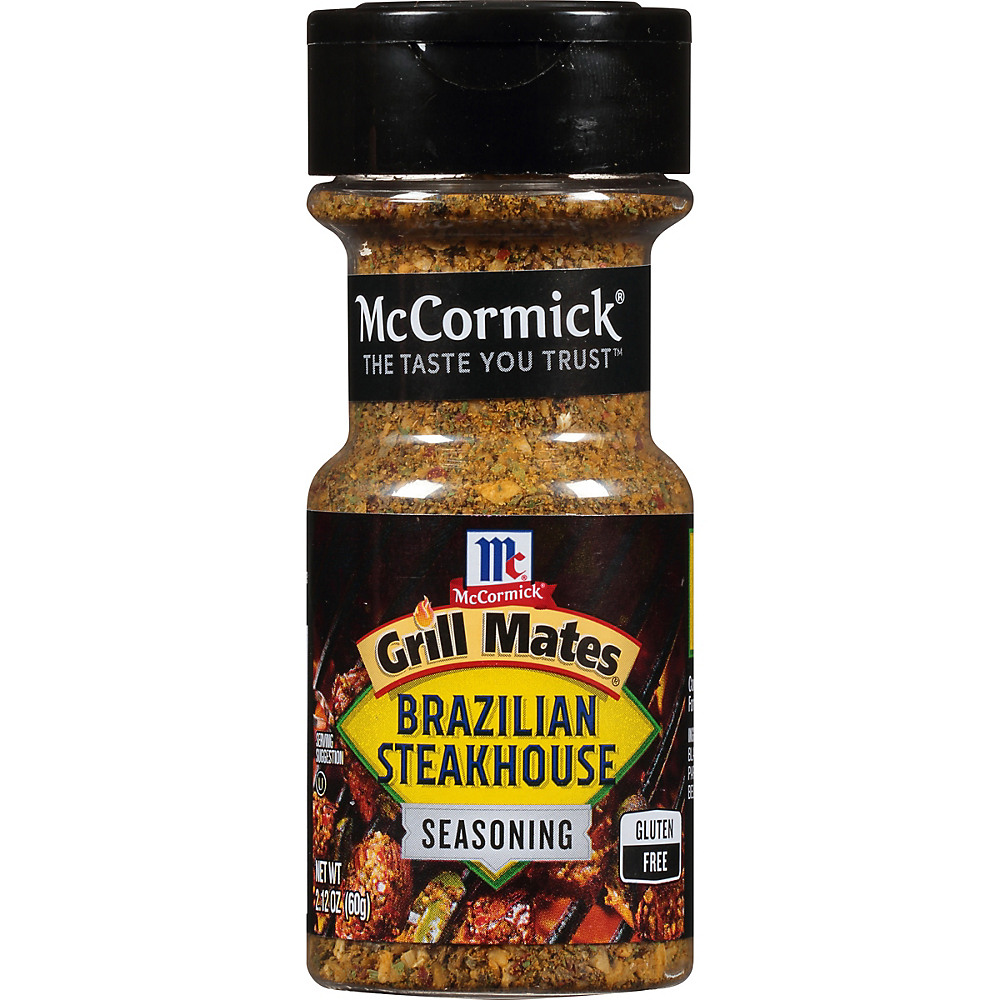 Calories in McCormick Grill Mates Brazilian Steakhouse, 2.12 oz