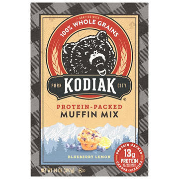 Kodiak 13g Protein Muffin Mix - Blueberry Lemon, 14 oz