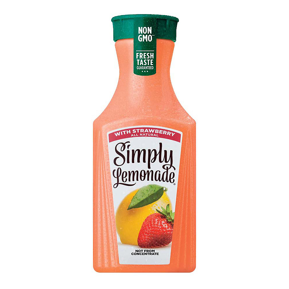 Calories in Simply Lemonade with Strawberry, 52 oz