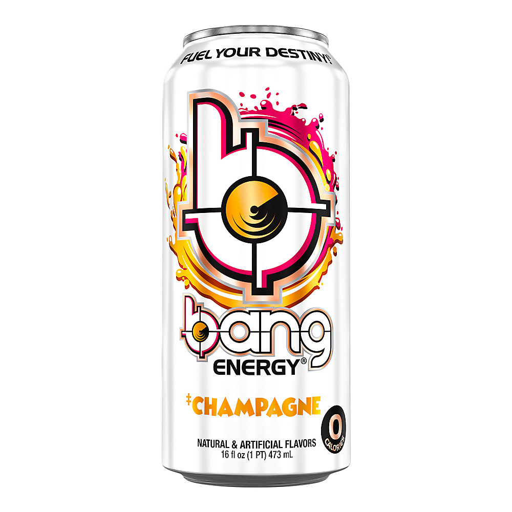 Calories in VPX Bang Champagne Energy Drink, 16 oz