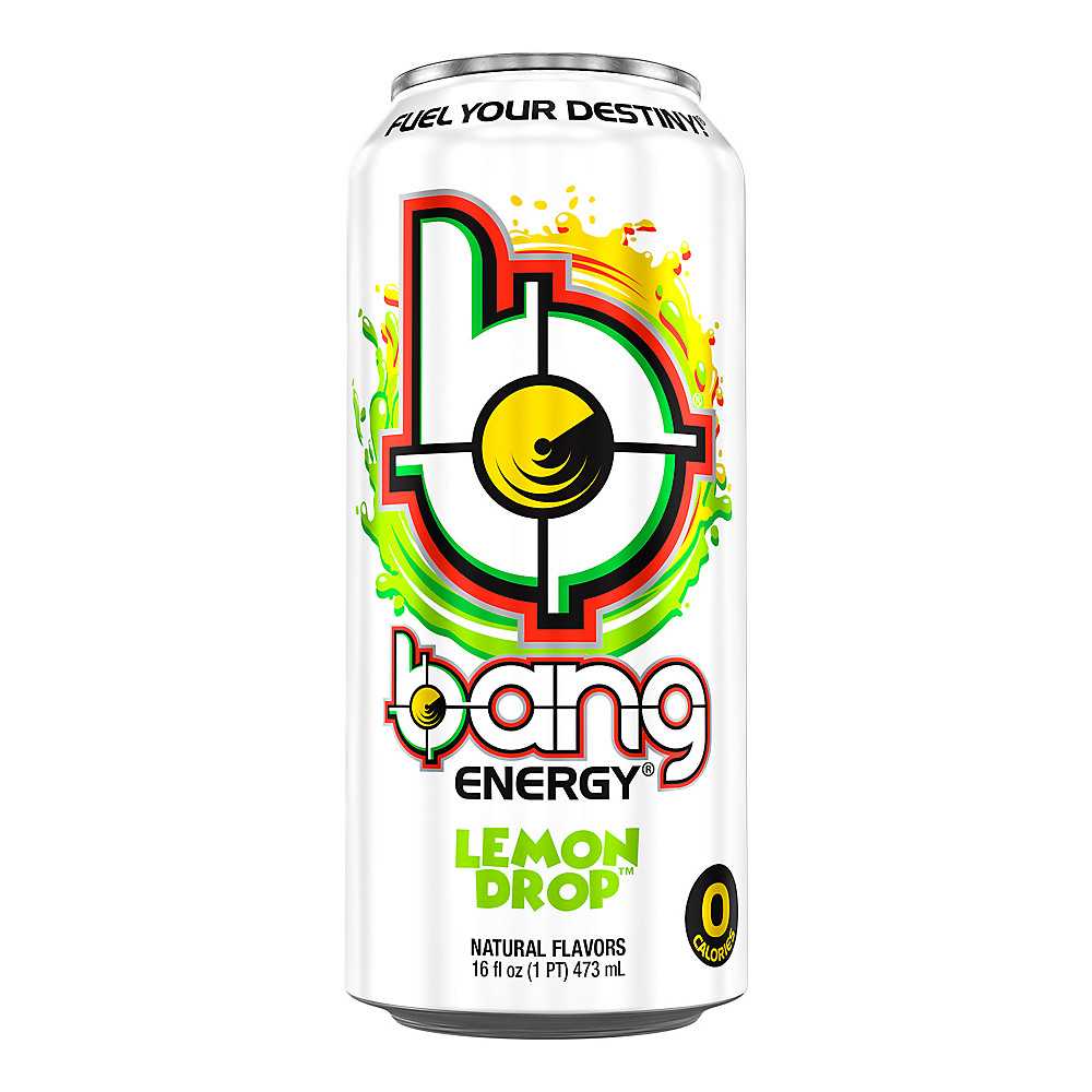Calories in VPX Bang Lemon Drop Energy Drink, 16 oz