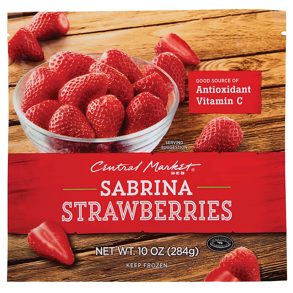 Calories in Central Market Sabrina Strawberries, 10 oz