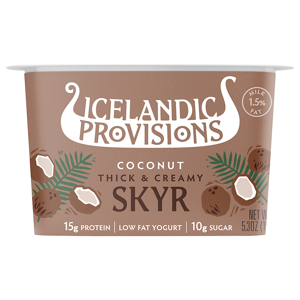 Calories in Icelandic Provisions Coconut Skyr, 5.3 oz